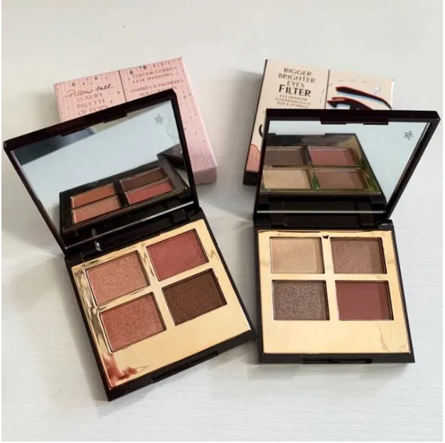 Makeup Eyeshadow Palette 5.2g Bigger Brighter Eyes Filter Eye Shadow 4Colors Matte Shimmer Beauty Eyes Cosmetics PT EX BS TGG High Quality Fast Deli