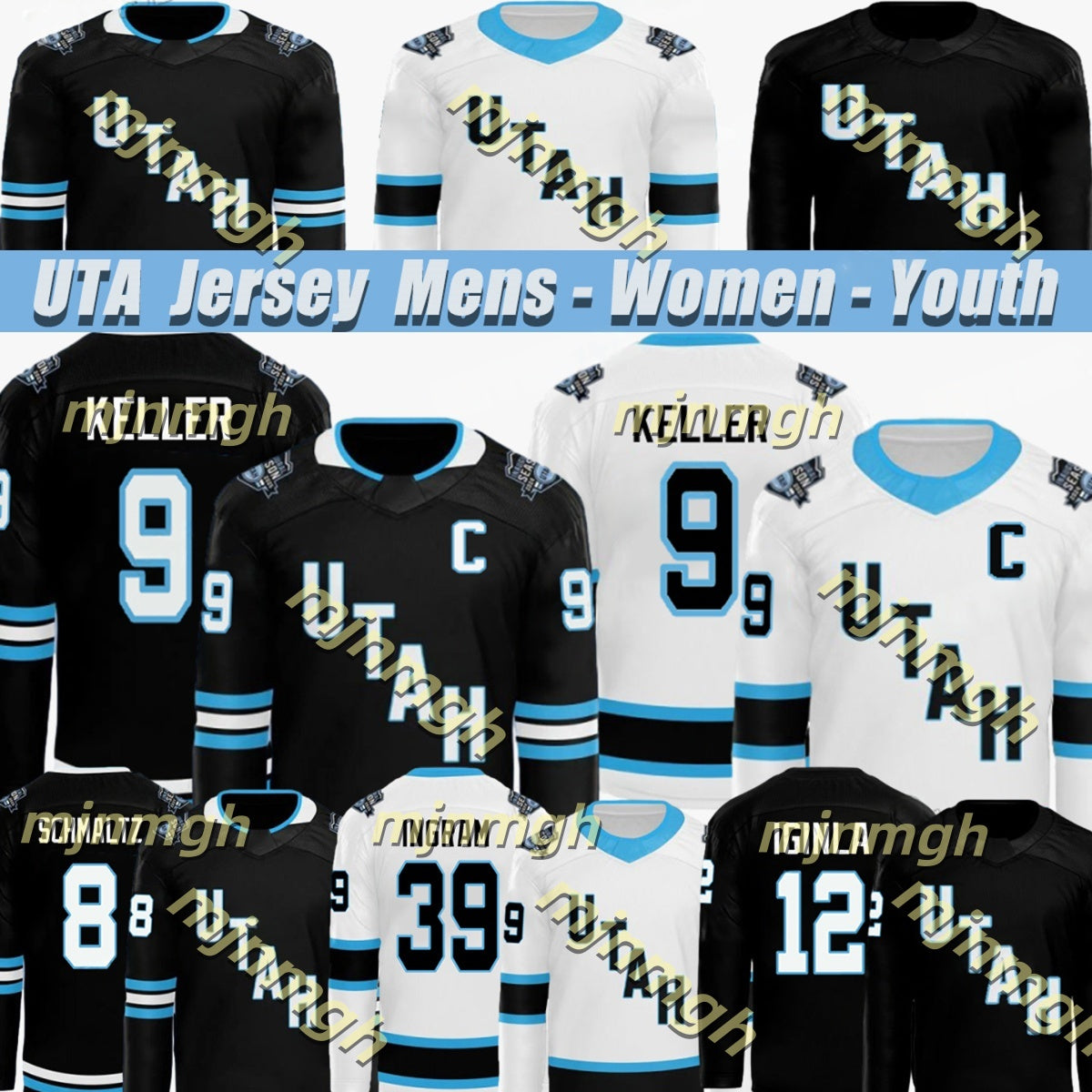New 2025-26 Season Utahs Mammoth Hockey Jersey Clayton Keller Jersey Logan Cooley Nick Schmaltz Mikhail Sergachev Ingram O&#039;Brien Tij Iginla jer
