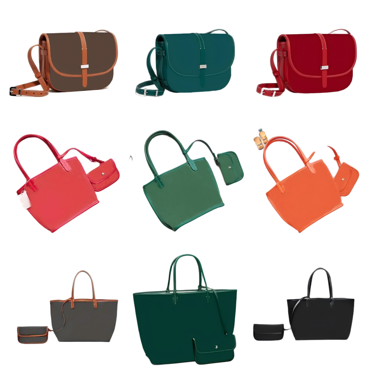 Designer bags women purse shoulder bags purses card holder bag new designer bags womens bags brown beige Fashionable printed single shoulder hand-he