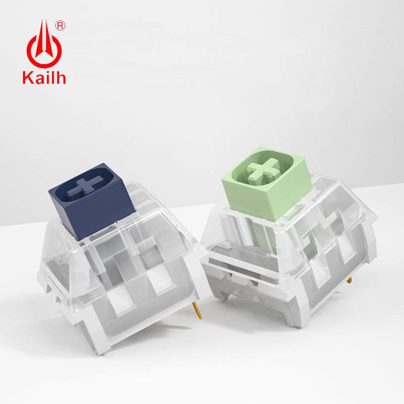 Kailh Box Thick Click Switch Navy Jade For DIY Gaming Mechanical Keyboard 3pins RGB SMD Compatible Cherry MX Switches