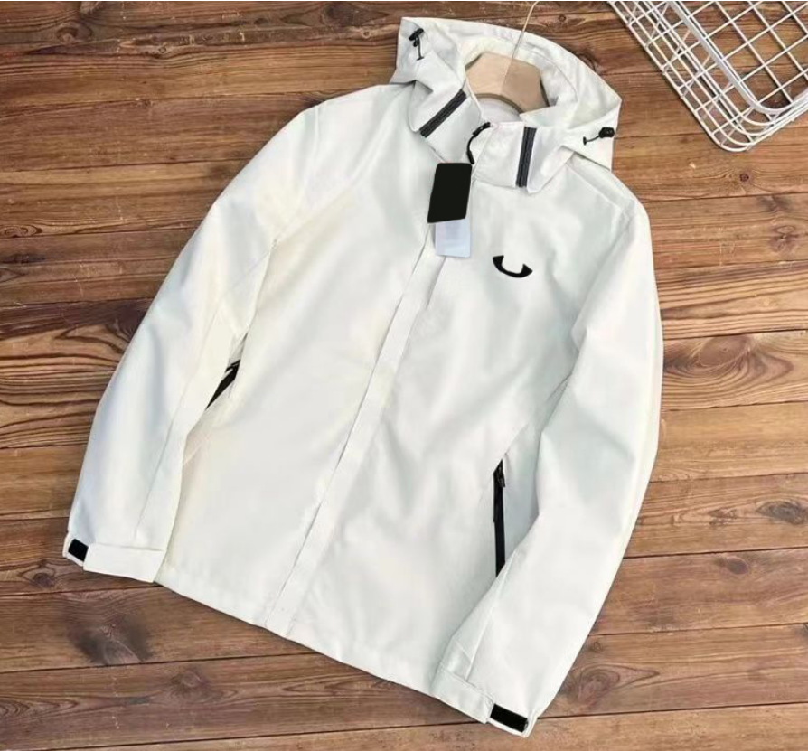 under armoures tracksuit Mens Jacket Hooded Windbreaker Flight Jacket Spring And Autumn Hooded Jacket Sports Windbreaker Casual Winter Sport Under J