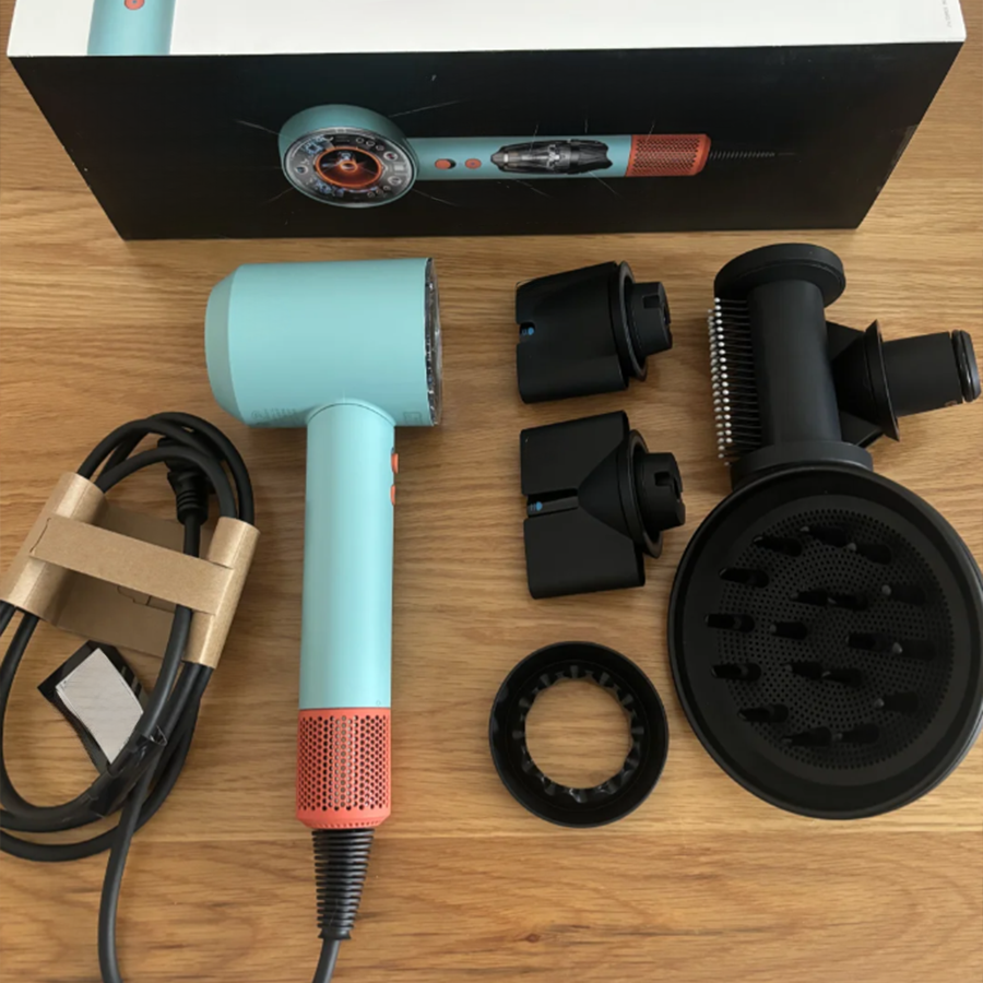 Designer Dryers Hair Salon Anion MuteHairdryer Designer Hair Care Electric Hair Drier Quick-dry Safety Egative Ionic Profession Blow Power Three Sty