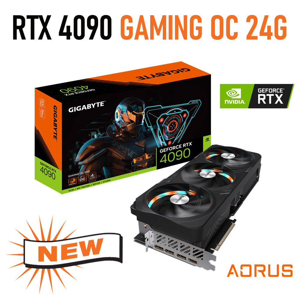Gigabyte GeForce RTX 4090 GAMING OC 24G GDDR6X Graphics RTX 4090 GPU 384Bit PCI Express 4.0 16X NVIDIA RTX 4090 Video Card New