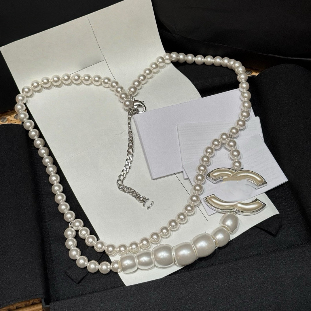 Luxury Women Pearl Belt Designer Chain Waist Belt Free Size Adjustable Belt Top Quality Chain Decorate Party Dress Daily Shirt With Box