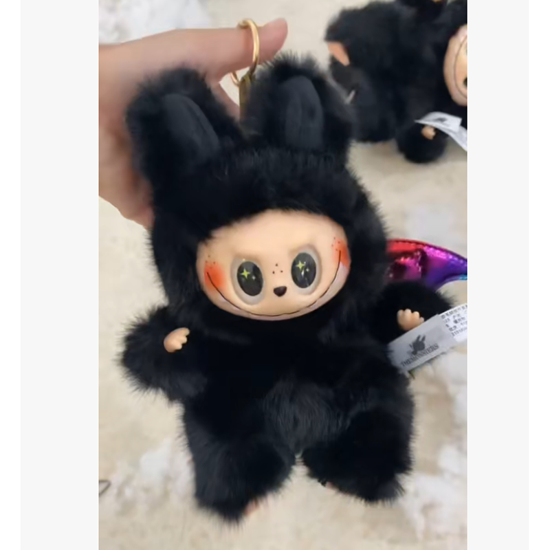 2025 New Labubu Black African Edition Doll Blind Box Cute Doll Peripheral Personalized Creative Decorations POP MART labubu Blind box Christmas gift