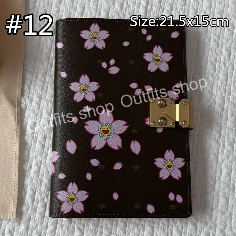 Newest Notebooks Classic Luxury Book Journal for Women-Men Designer Fashion Style Size 21.5x15cm A5 Paper Sizes