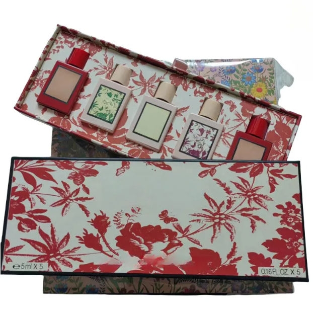 perfume box set Cologne men and women brand high quality smell good lasting body spray holiday Christmas gift