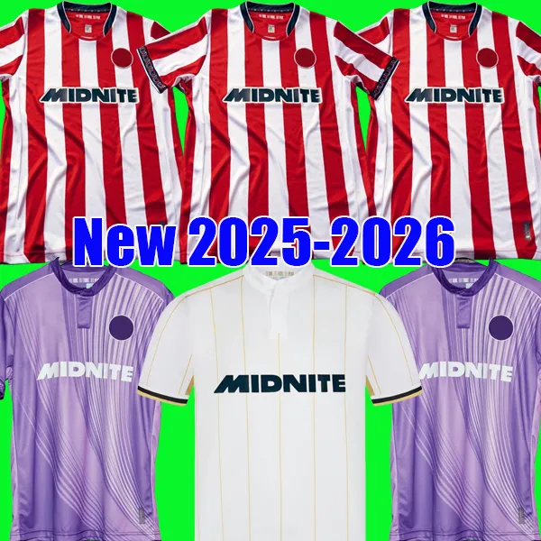 sheffield unitedfootball kit 25 26 purple Sheffield Uniteds Home Kit away soccer jerseys 25 26 football shirts men and kids sets tops goalkeeper bla