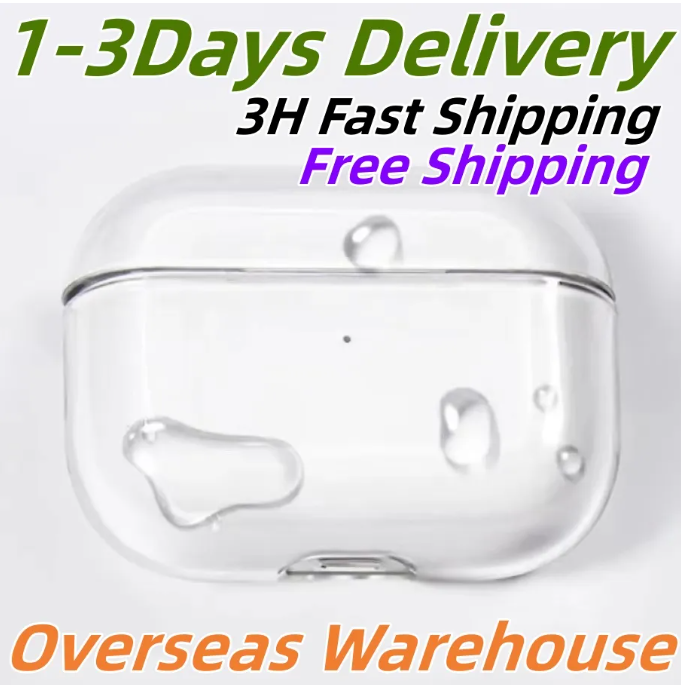 USA Stock Air Pods 4 Pods pro 2 3rd Active Noise Cancellation Headphone Accessories Silicone Protective Headphone Cover Headphone Case