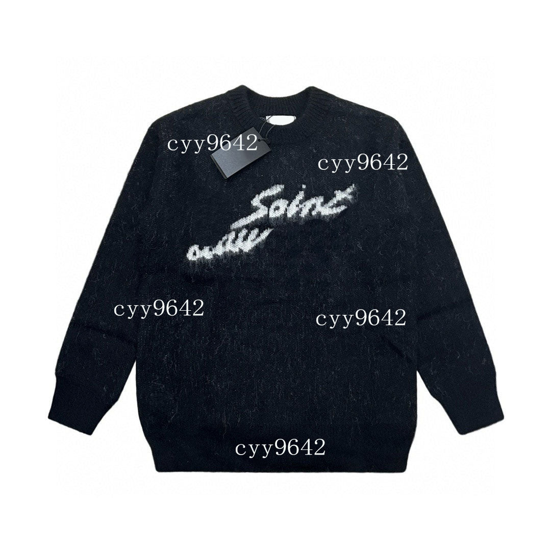 Men&#039;s Plus Size Hoodies & Sweatshirts in autumn - winter 2023acquard knitting machine e Custom jnlarged detail crew neck cotton g6309