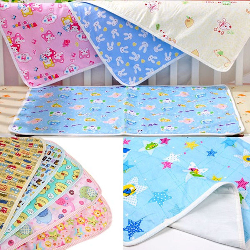 2021 Newly Newborn Infant Kids Baby Girls Boys Diaper Nappy Mat Waterproof Bedding Changing Cover Pad