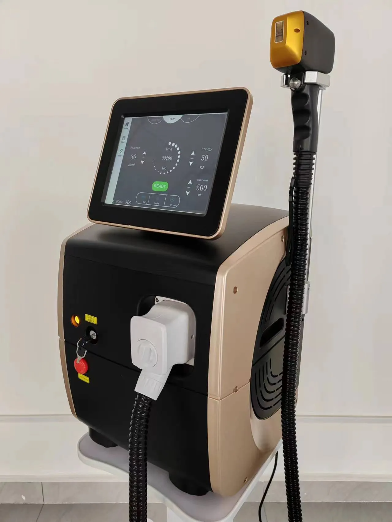 Newest Portable 808nm Diode Laser Hair Removal Machine Cooling Head Painless Laser Epilator Face Body Hair Removal