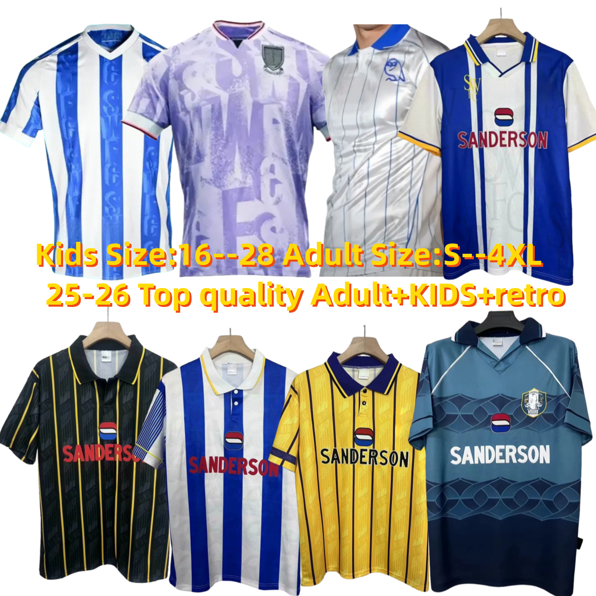 Size S-4XL 25 26 soccer jerseys 2025 Third for home and away games kids kit football shirts BANNAN 10 93 94 95 retro jersey