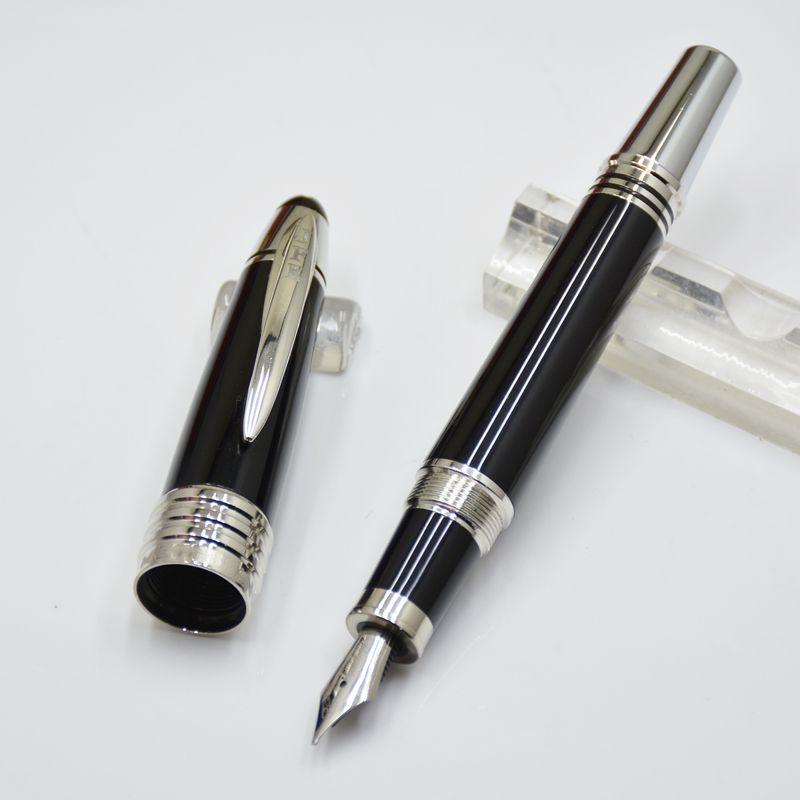 ballpoint pen luxury wholesale classic JFK Black - White Ballpoint pen - Roller ball pen business office stationery Promotion Writing business Gift
