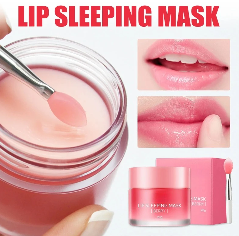 Berry Lip Sleeping Mask Night Sleep Maintenance Moisturizing Fade Lip Lines Nourishing Lip Balm Skin Care Korean Cosmetic
