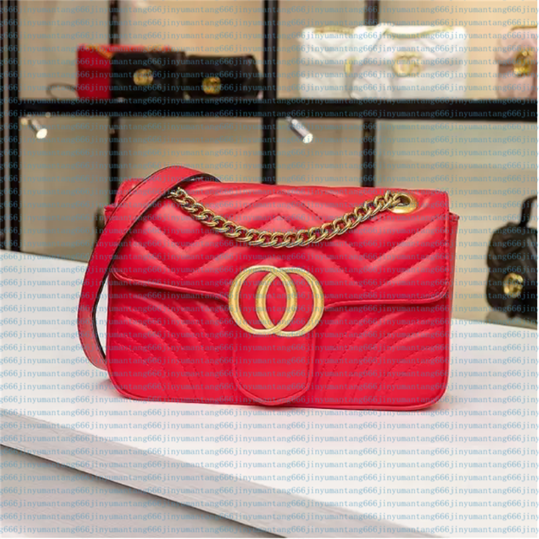 Top Quality Handbag Brand Tassel Crossbody Bags Metal Chain Ladies Handbag Genuine Leather Bag Flap Messenger Purse