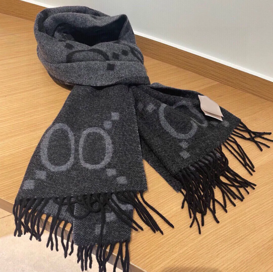 Luxury Cashmere Scarf Women Winter Warm Shawls and Wraps Designer Horse Print Bufanda Thick Blanket Scarves