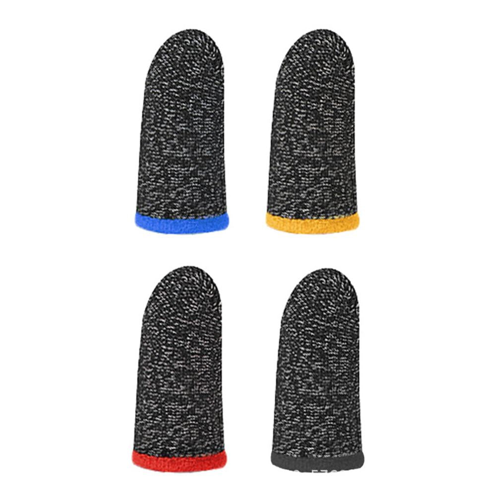 for PUBG Mobile Game Android iOS Mobile Games Sweat-proof Non-slip Touch Screen Breathable Finger Cots Luminous Game Finger Cots