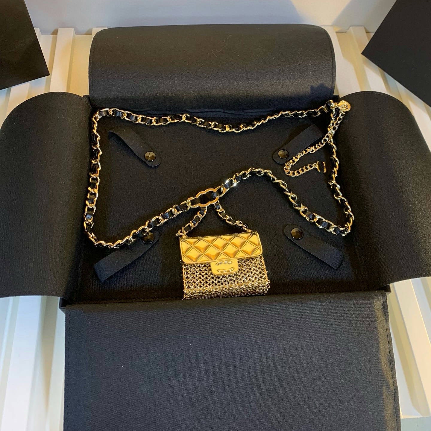 Designer Women Luxury Waist Bag High Quality Adjustable Chain Belt Metal Belt Delicate Mini Bag Chain Belt Decorate Dress Jeans Pants Shining Chain