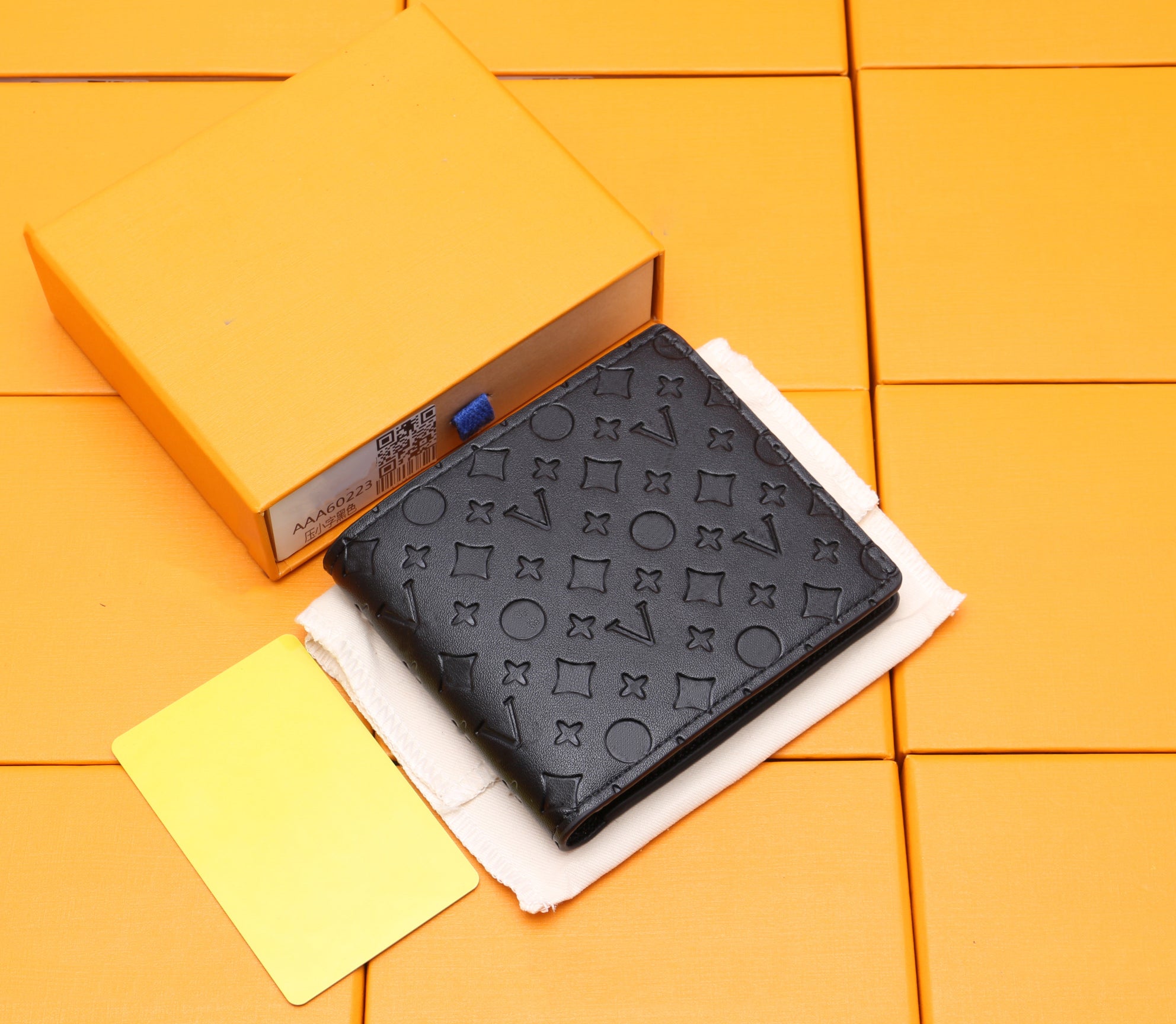 Genuine Leather Wallet Fashion Designer Wallets Retro Handbag For Men Classic Card Holders Coin Purse Famous Lattice Checker Plaid Wer