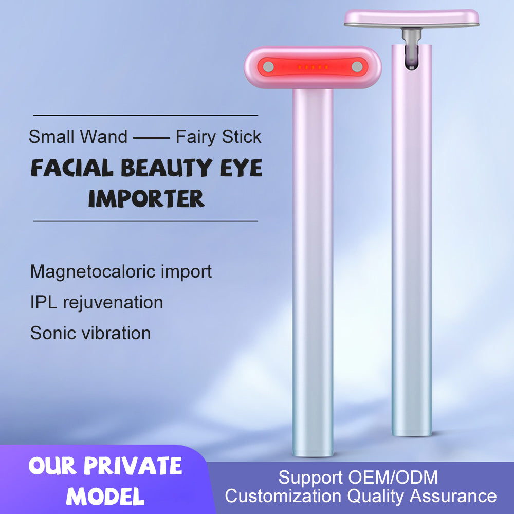 4 in 1 Facial Skin Rejuvenation Red Light Therapy Neck EMS Microcurrent Face Massage Anti-Aging Skin Tightening Beauty DeviceNew