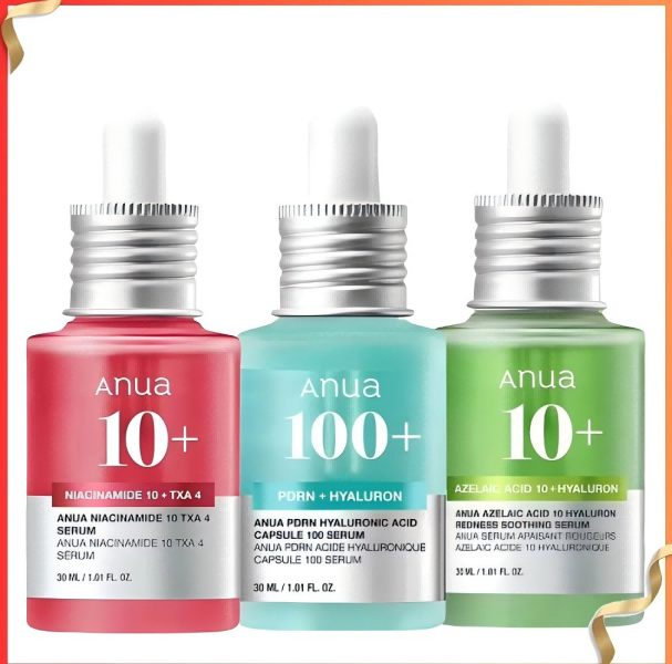 Anua Skin Care Essence Niacinamide Serum acid 4% Hyaluronic Acid Serum 30ml Korean Skincare Products