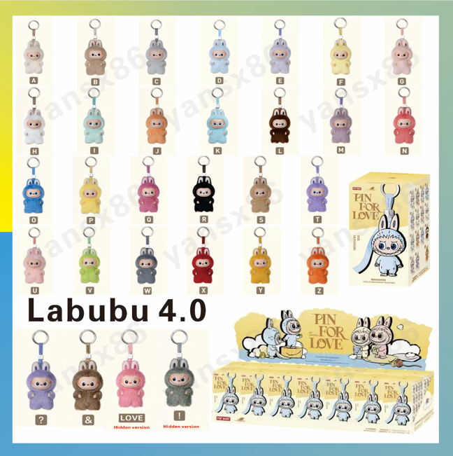 Mini Labubu Doll Labubu Blind box V4 Enigmatic Creature Large Energy Series Bubble Cards, Malleable Dolls, Keychains, Decorative Gifts, Size 10.5 cm