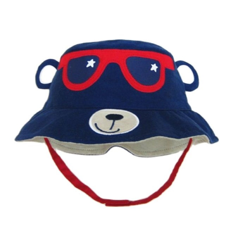 Summer Printing Cap For Boys And Girls Kids Panama Sun Caps Cartoon Infant Caps UV Protection Baby Bucket Hats 1-3 years