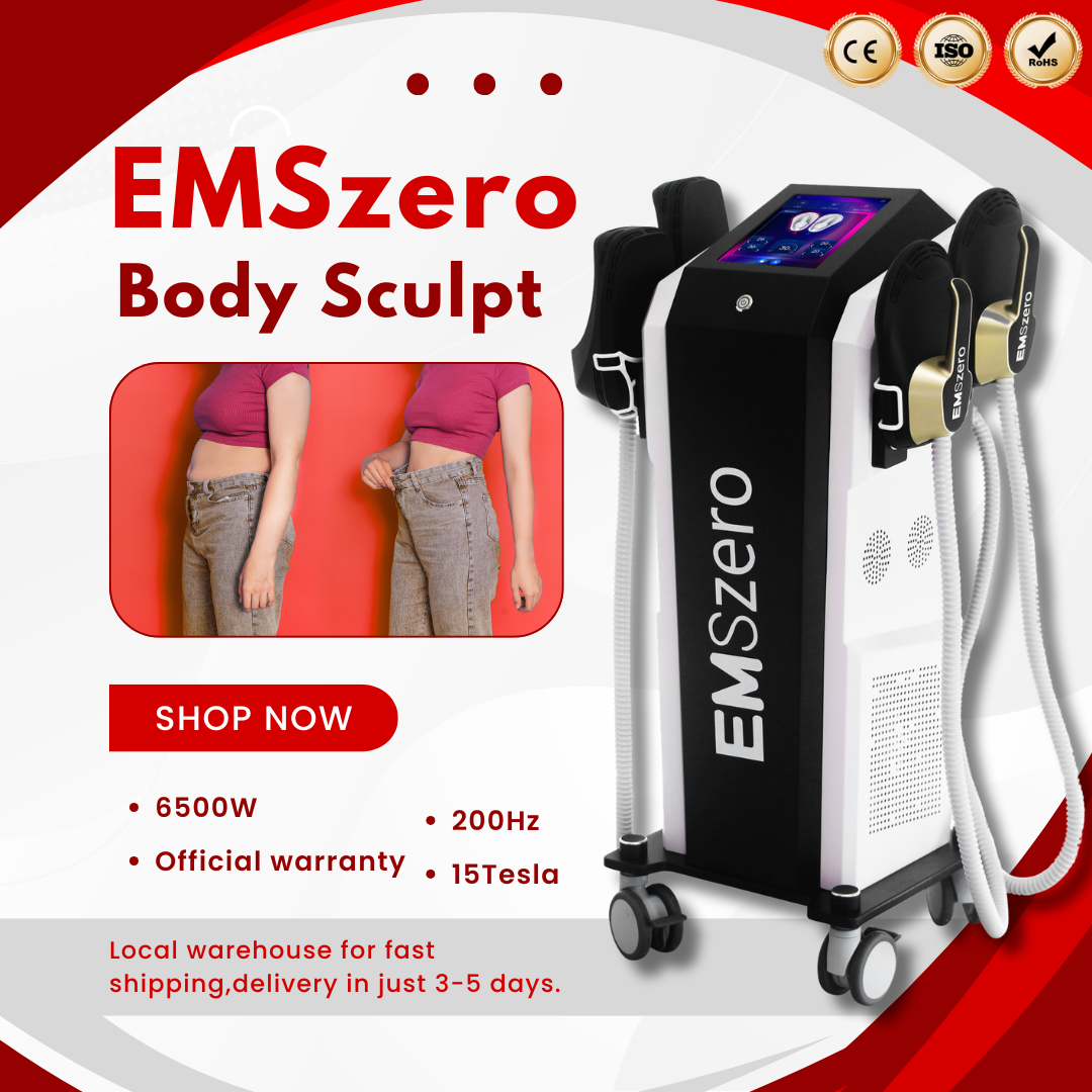 EMSzero RF 6500W Electrical Muscle Stimulation Body Sculpting Device Advanced System for Slimming and Core Toning