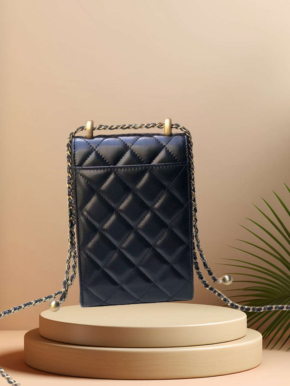 Mirror quality master mobile phone bag cosmetic bag high end handbag messenger bag designer leather ladies luxury brand