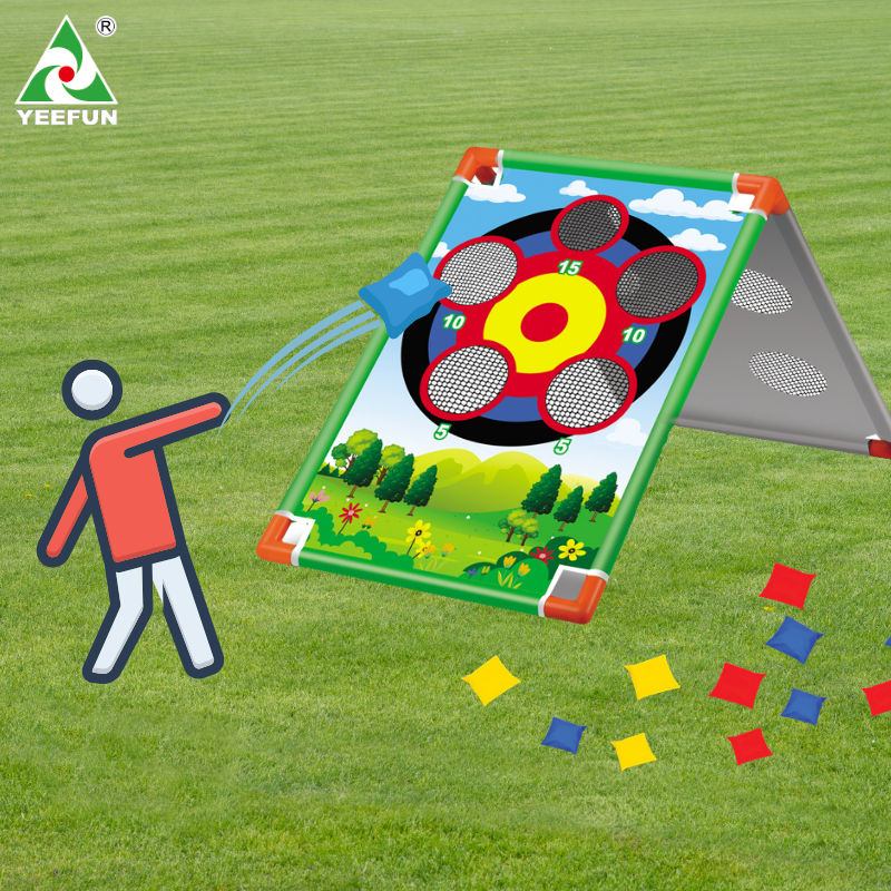 Outdoor Safety Games Set: Engaging Kid&#039;s Play with Soft Ball Toss & Catch