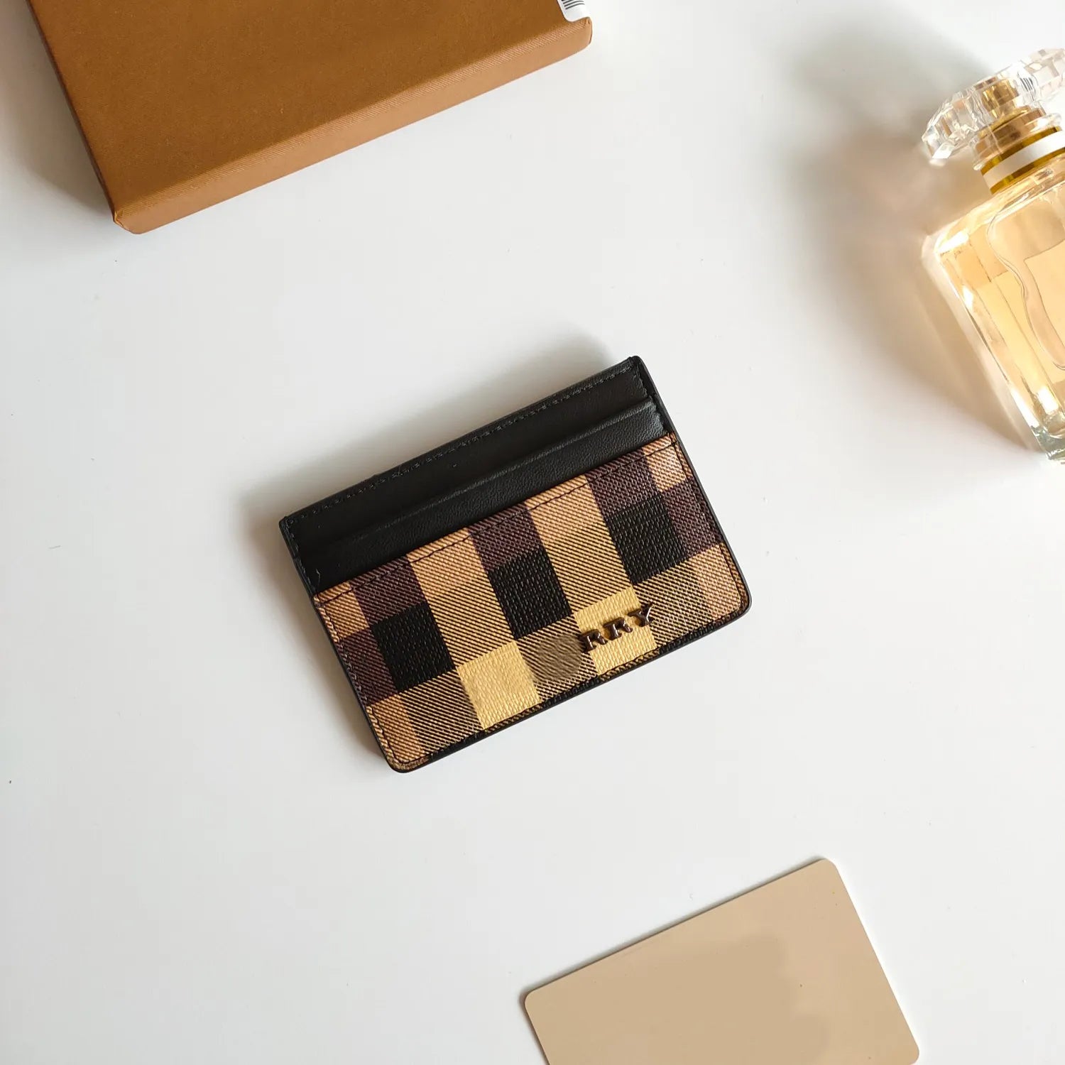 Designer Mini Purse Leather Wallet Card Holder Womens Purse Designer Mini Wallets Luxury Man Cardholder Coin Purse Id Card Clip With Box