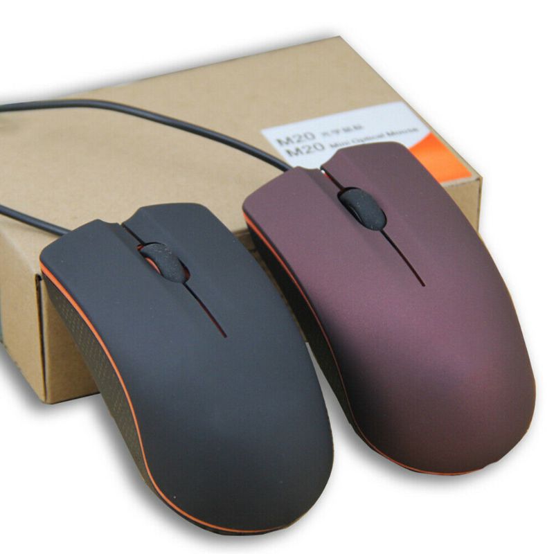 130CM 1200DPI USB Wired Game Mouse Portable Frosted Surface Optical Gaming Mice for Office PC Laptop Computer Accessories