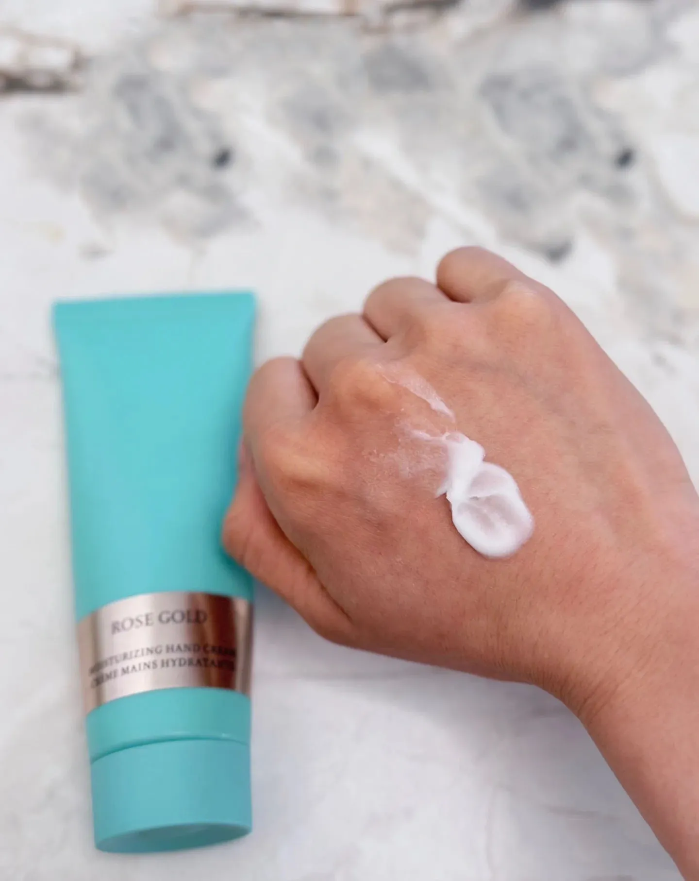 Skin Care Hand Creams 75ml Rose Gold Moisturaing Hand Cream Lotion 2.5oz Creme Mains Hydratante Hands Gels High Quality Fast Delivery