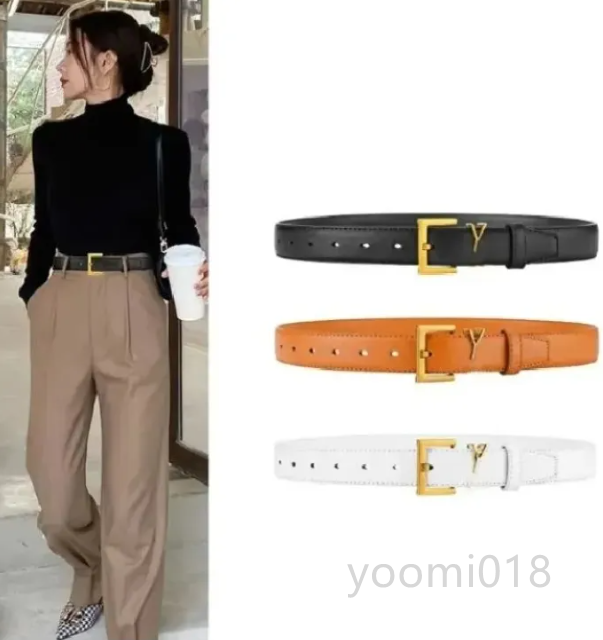 Classic woman Mens Width 3.0cm belt For Women With box lady mirror hight quality 10a designer belts womens man Gift black white Genuine Leather buck
