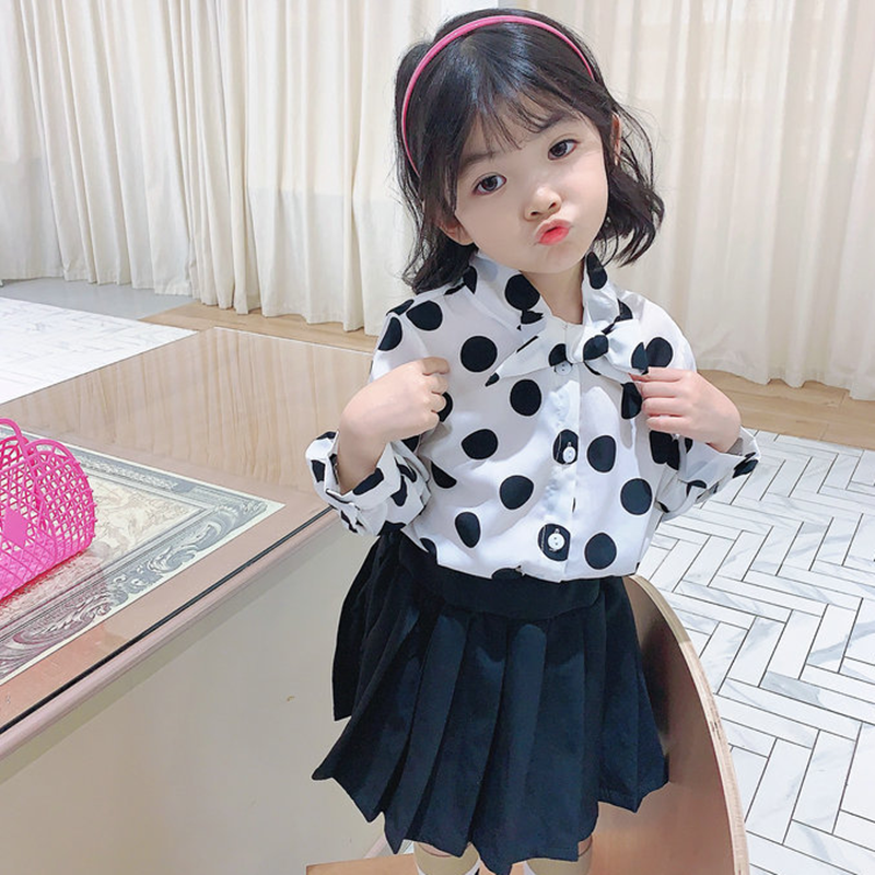 children clothing set 2021 spring baby girls long sleeve clothes sets tshirt+skirt 2pecs kids tracksuit outfits