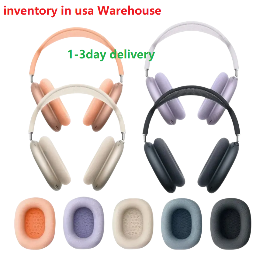 For New apple Airpods Max 2 Gen Wireless Headphone Accessories Transparent TPU Solid Silicone Waterproof Protective case AirPod Pro Maxs Headphones