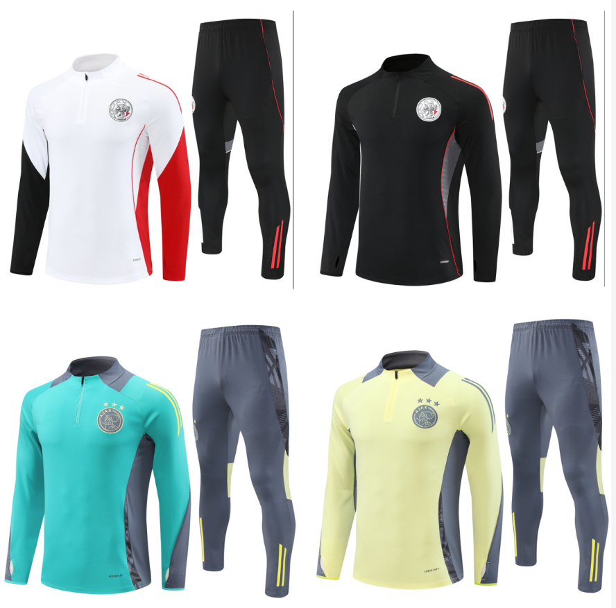 BROBBEY Amsterdam tracksuit Soccer Jerseys training suit Kids Kit 24 25 26 27 BERGWIJN Home Away Football Shirts AKPOM TAYLOR BERGHUIS