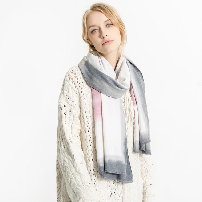 Scarves 185*64cm Cashmere Imitation Shawl Scarf Autumn Winter Men Foulard Square Hijab Ladies Wrap Muffler Pareo Female