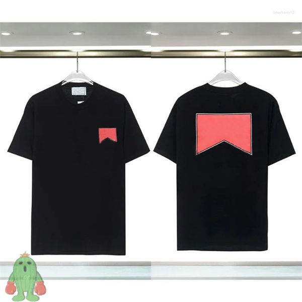 Men&#039;s T Shirts 24ss Men Women Designer T-shirts Letter Print Short Sleeve Tops Cotton Loose Couple Shirt