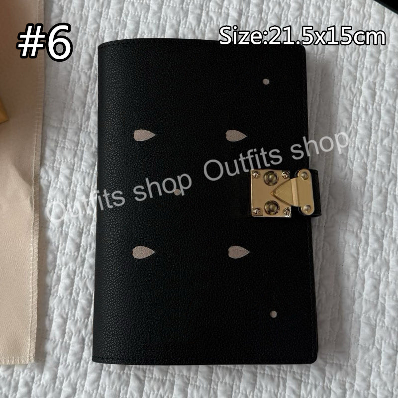 Newest Notebooks Classic Luxury Book Journal for Women-Men Designer Fashion Style Size 21.5x15cm A5