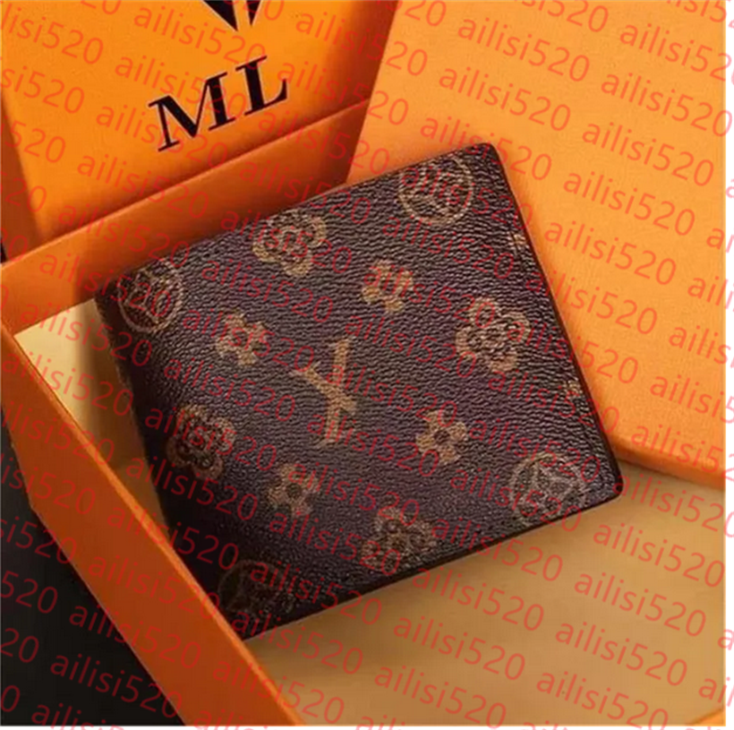 Top classic designers short wallets mens for Women real leather pvc Business credit card holder men wallet womens with box 07