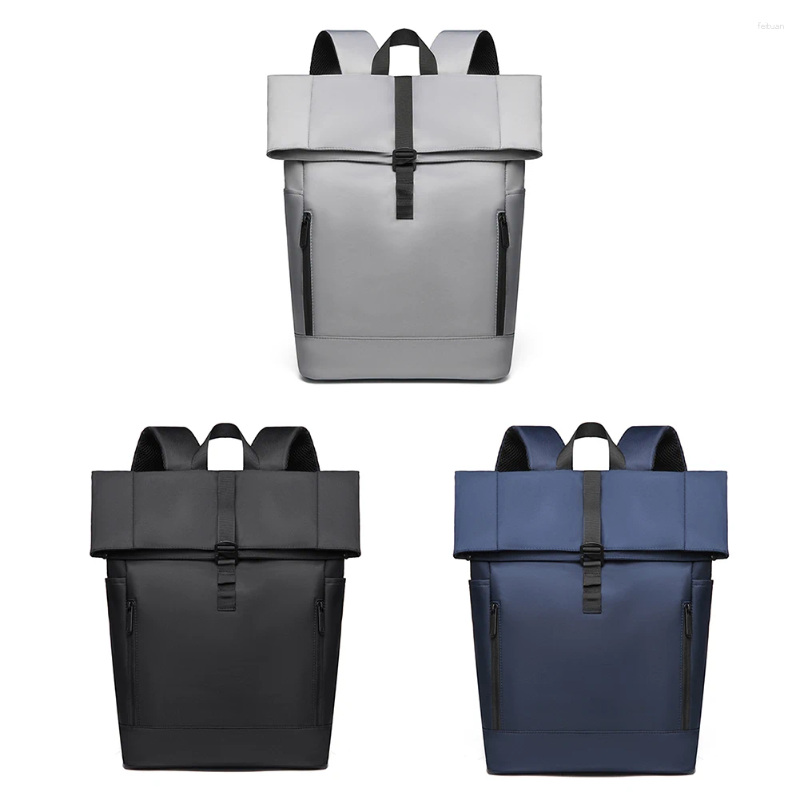 Backpack Men Notebook Computer Breathable Waterproof Business Laptop Large Capacity Wear-resistant For Exercise Fitness