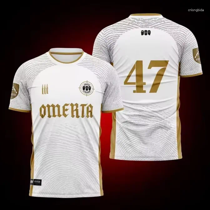 Men&#039;s T Shirts Omerta Boxing Fans Mens Outdoor Sportwear 47 T-Shirt Clothes Round Neck Short Sleeve Sports Breathable Tops