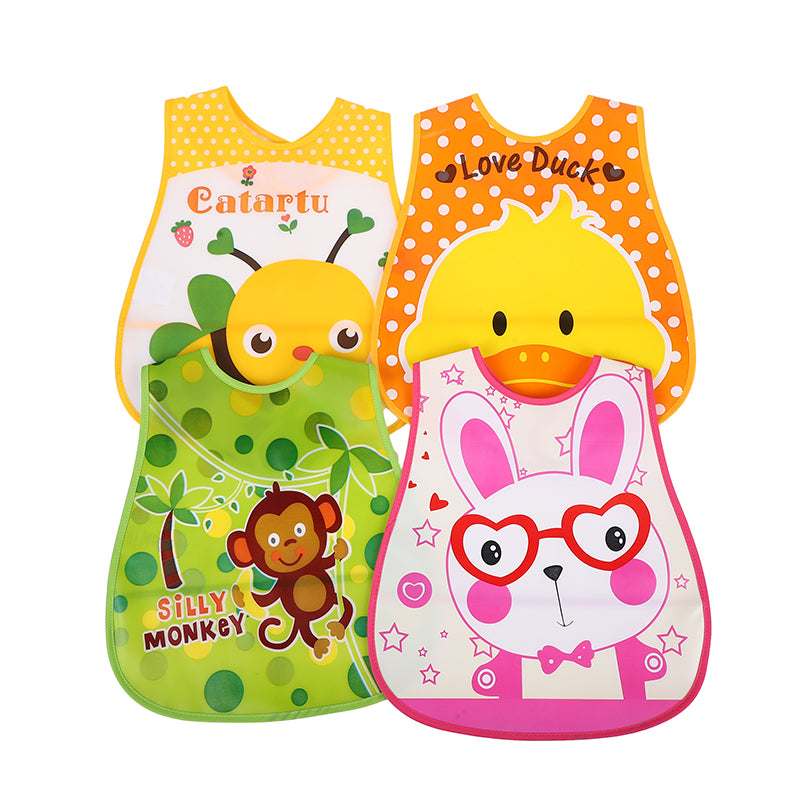 Waterproof Baby Feeding Bib with Anti-Dirt Protection for Complementary Foods