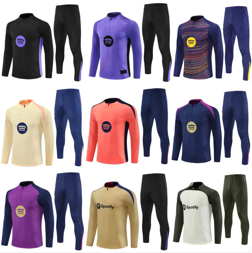 chandal baRCElone Tracksuit LAMINE YAMAL LEWANDOWSKI soccer TRAINING barcelonaES 2025 26 GAVI PEDRI RASHFORD men kid kit barcalona football Tracksui