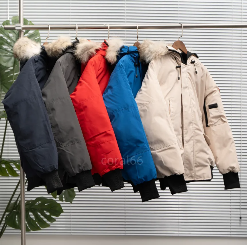 Mens Down Jacket Winter Fourrure Parka Homme Outerwear Wolf Fur Hooded Men Manteau Parkas Puffer Jackets Coat Hiver Doudoune Coat man Male