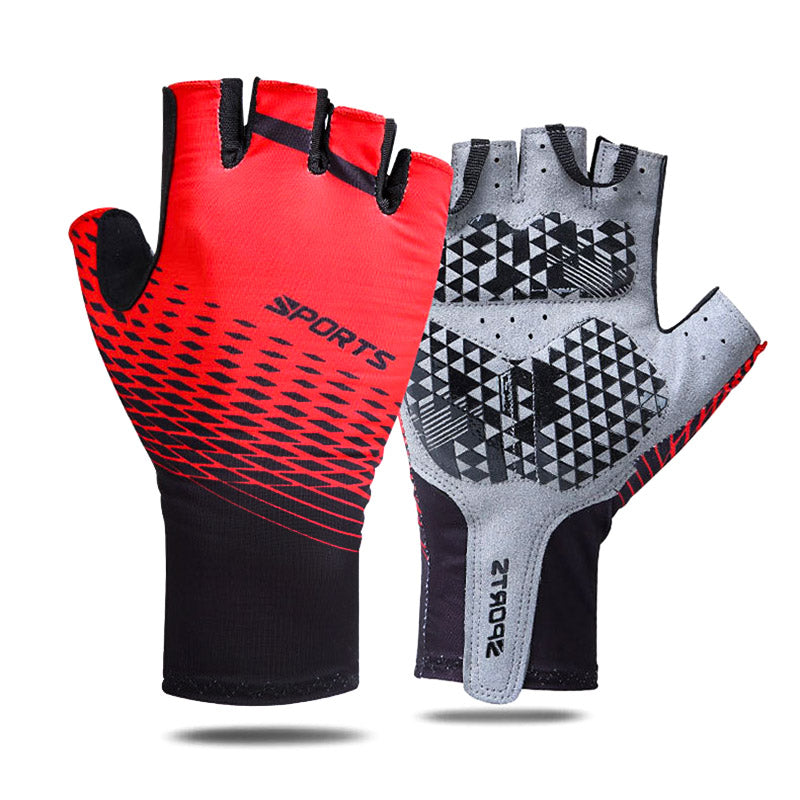 Profession Cycling Gloves Sports Racing Bicycle Half Finger Gel Gloves Women Summer Road Bike Anti-slip Outdoor Sport Glove