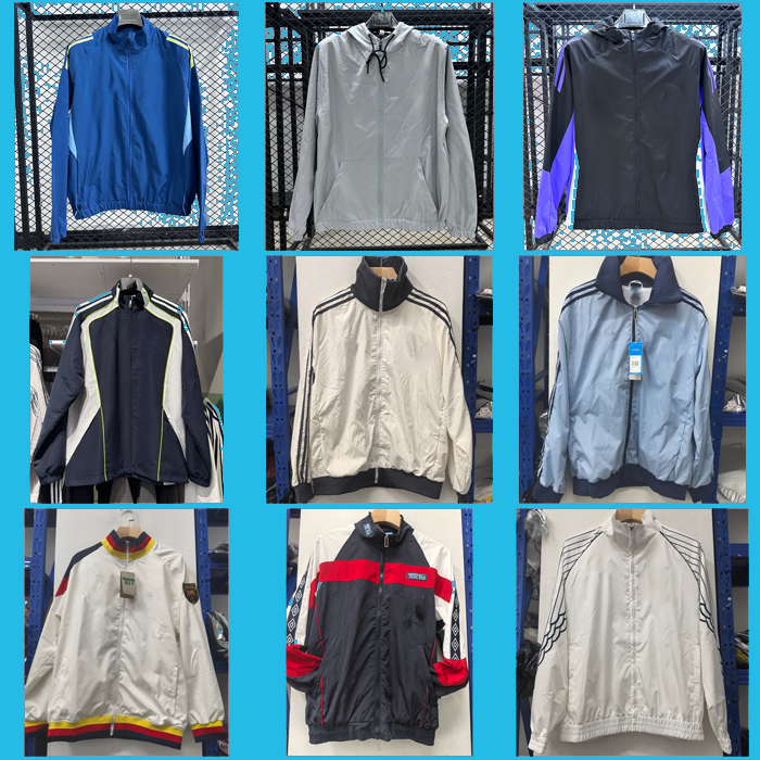 2025 2026 Football jackets Tracksuits hoodie sport windbreaker 25 26 running fashion multiple colour outerwear coats soccer training suit thin jacke