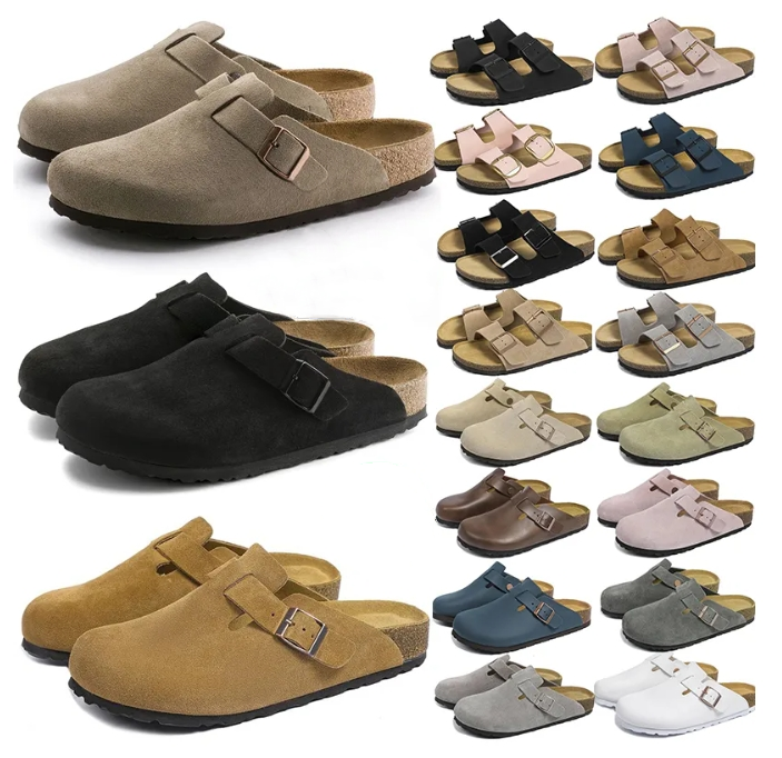 Clogs designers slippers sandals slide Platform Flip Flop Leather suede Women Men Shoes Gold Trainers Outdoor Loafers Slipper big size 35-46